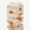 De Verhuurcentrale - Prachtig houten XL Jenga spel in sterke draagtas