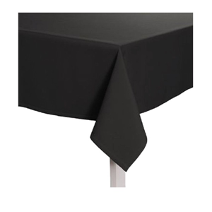 De Verhuurcentrale - Tafelkleed zwart voor klaptafel 200 x 80 cm
